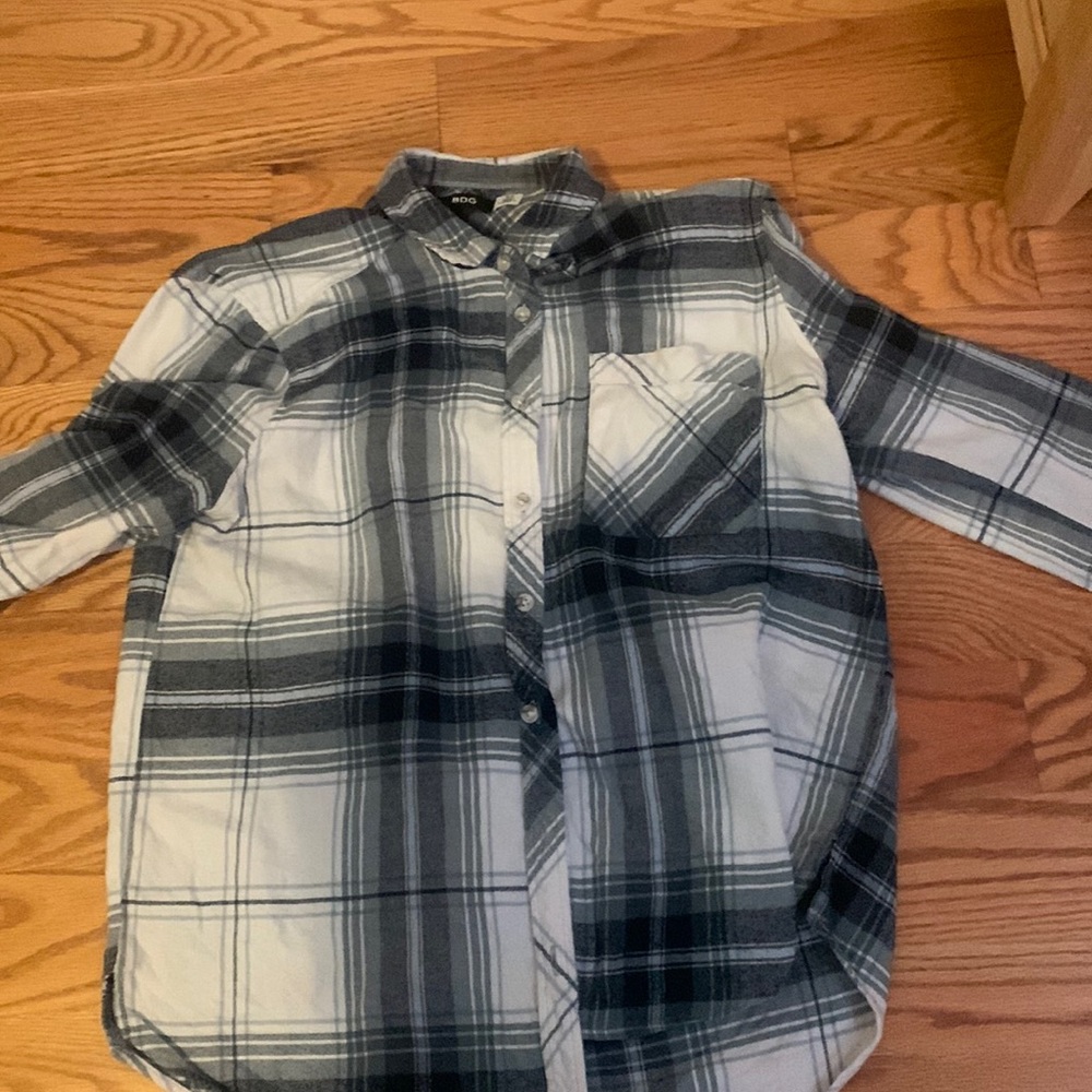 Blue flannel